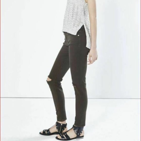 Rebecca Minkoff Thompson Twill Mid Skinny Jean‎ 26 - Picture 3 of 13